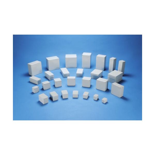 タカチ電機工業 タカチ 防水・防塵ボックス ホワイトグレー 125×125×100 BCAS121210G 1台 850-2742（直送品）