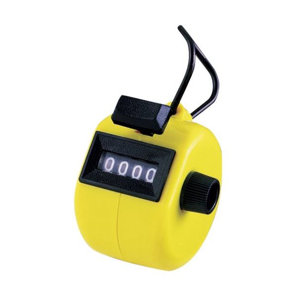 新潟精機 SK 数取器 PC製 イエロー Cー4PC 1個 175-7702（直送品）