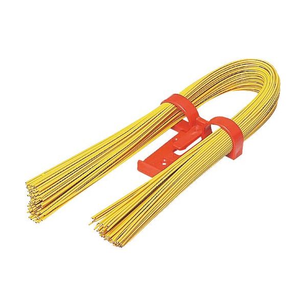 未来工業 未来 CDバインド (CD管・PF管用結束線) 100本入 CB-1Y 1袋(100本) 140-0369（直送品）