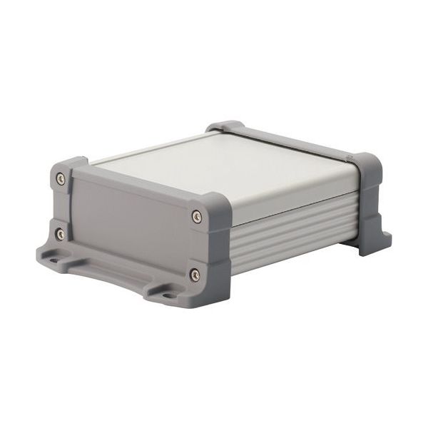 タカチ電機工業 タカチ フランジ足付 防水アルミケース シルバー/グレー EXWF7-6-9SG 1台 195-5677（直送品）