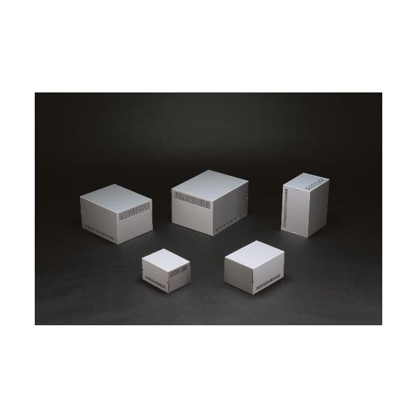 タカチ電機工業 タカチ 放熱穴付アルミケース メタリックシルバー MBH15-12-20 1台 197-5996（直送品）