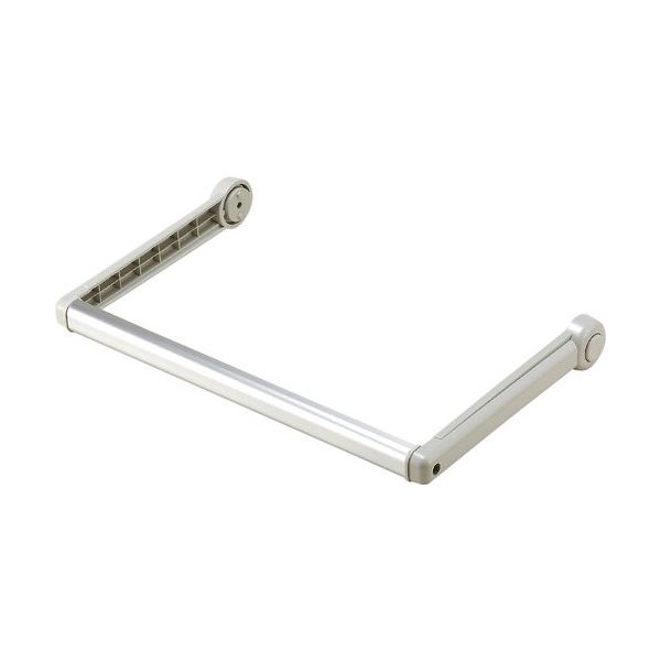 タカチ電機工業 タカチ MO用ステップハンドル ライトグレー/シルバー MN37-16G 1個 197-3964（直送品）