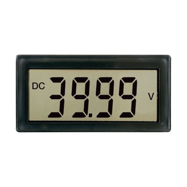 マザーツール 直流電圧計デジタルパネルメーターモジュール MT-P96V 1個 418-0078（直送品）