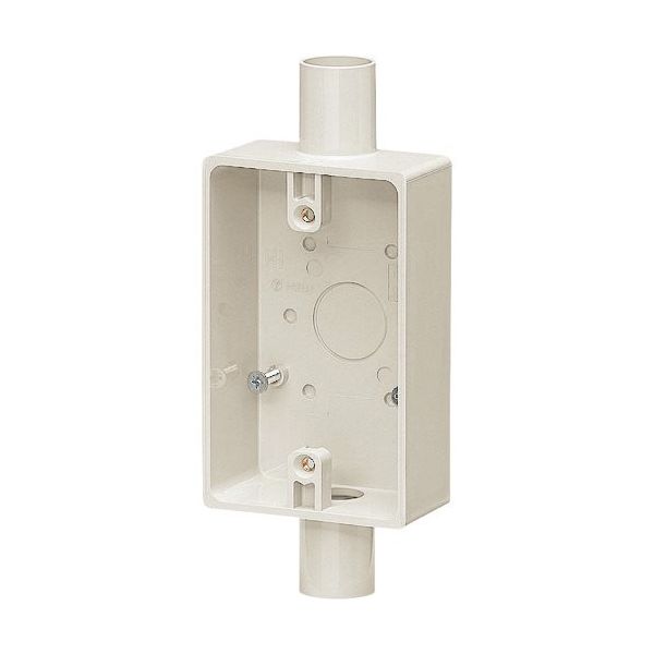 未来工業 未来 露出スイッチボックス SW2-22M 1個 205-1410（直送品）