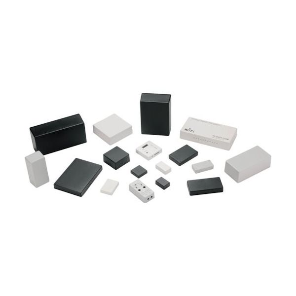 タカチ電機工業 タカチ ビス止め難燃性プラスチックケース TWN5-2-5W 1個 338-3079（直送品）