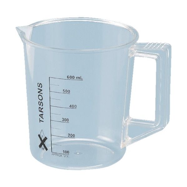 TARSONS 目盛付ビーカー(取っ手付) TPX製 5000ml 441090 1個 134-2901（直送品）