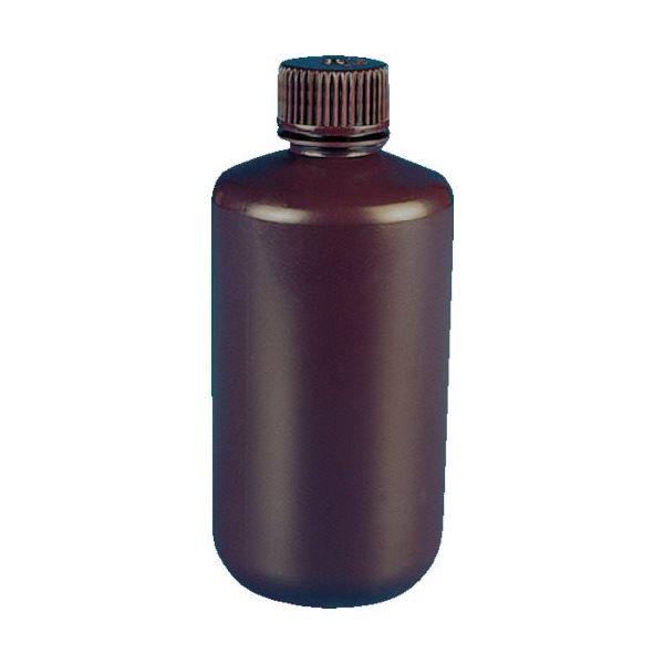 TARSONS 褐色細口試薬瓶 HDPE製/蓋:PP製 8ml 581180 1個 136-6701 