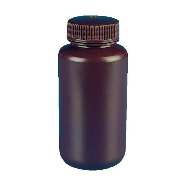 TARSONS 褐色広口試薬瓶 HDPE製/蓋:PP製 125ml 581320 1個 134-6241（直送品）