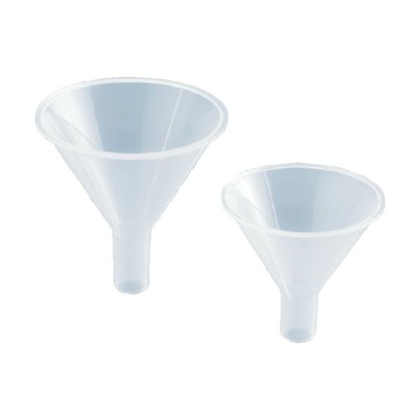 TARSONS 粉末ロート PP製 80mm 650020 1個 134-2945（直送品）