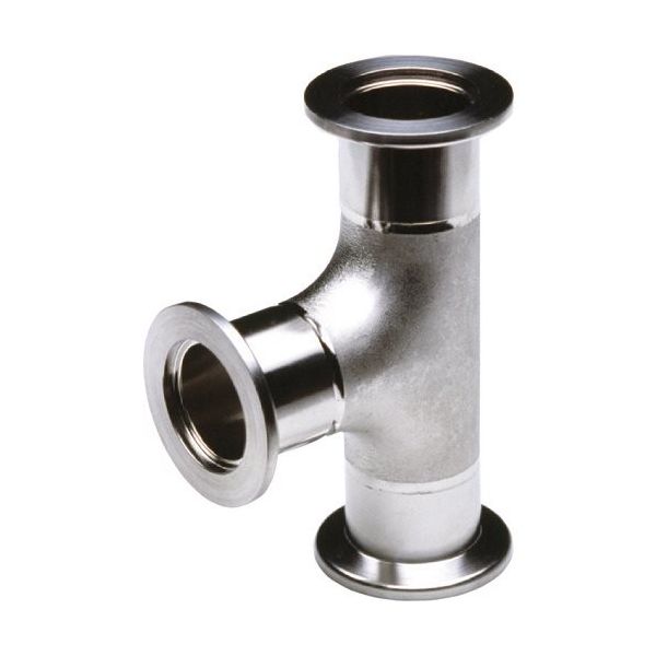 佐藤真空 佐藤 NW真空配管部品[AL][ZVP]シリーズ T字管 ALT-50 1個 198-0387（直送品）