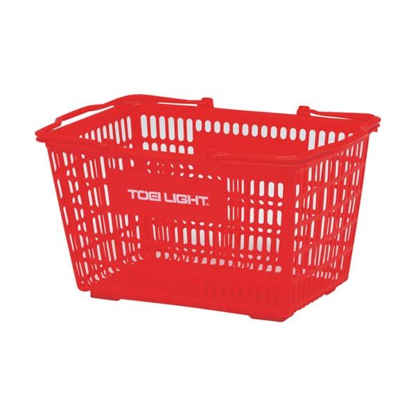トーエイライト トレーナーカゴ(赤) B2889 1個 362-1400（直送品）