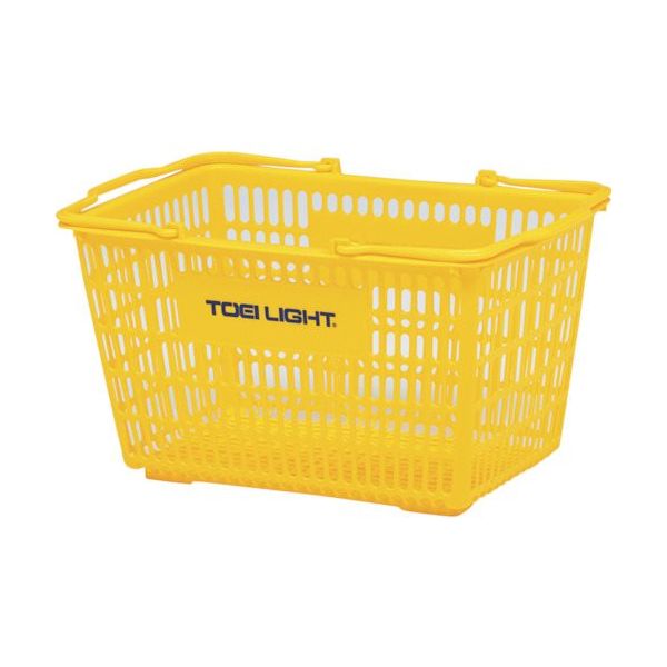 トーエイライト トレーナーカゴ(黄) B4395 1個 362-1386（直送品）