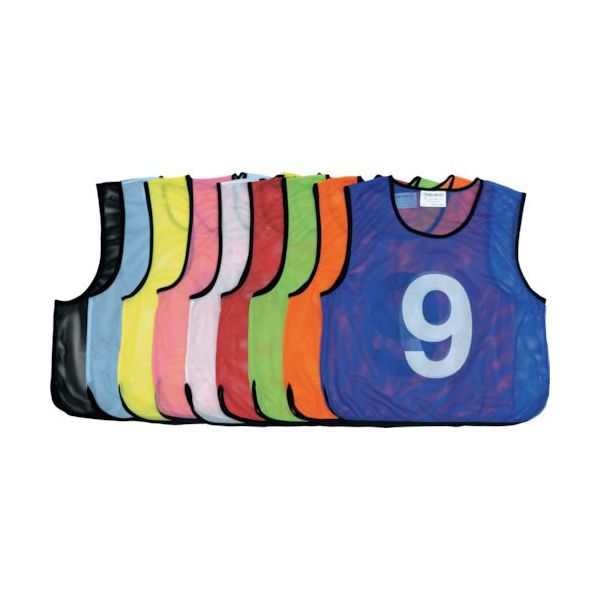 トーエイライト メッシュベスト 赤 12 B6372R12 1枚 272-5024（直送品）