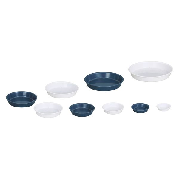 アイリスオーヤマ 鉢受皿中深型 ホワイト 10号 植木鉢 プラスチック 室内 鉢 1枚（直送品）