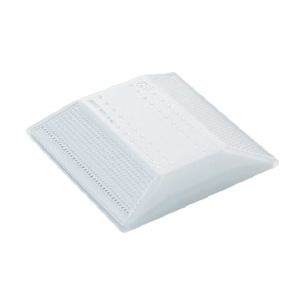 積水樹脂 積水 縁石鋲 ナイトリバーEX CR30W―W―WW 本体白 白両面反射タイプ 1個 404-1603（直送品）