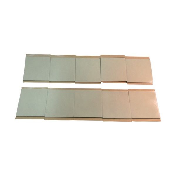 リンテック21 両面接着パッド プレート、消火器フック用(50*50)黒厚10枚入り LQ-32 1セット(10枚) 245-7719（直送品）