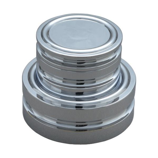 新光電子 ViBRA M1DBー100G:円盤分銅 黄銅クロムメッキ 100G M1級 M1DB-100G 1個 152-6708（直送品）