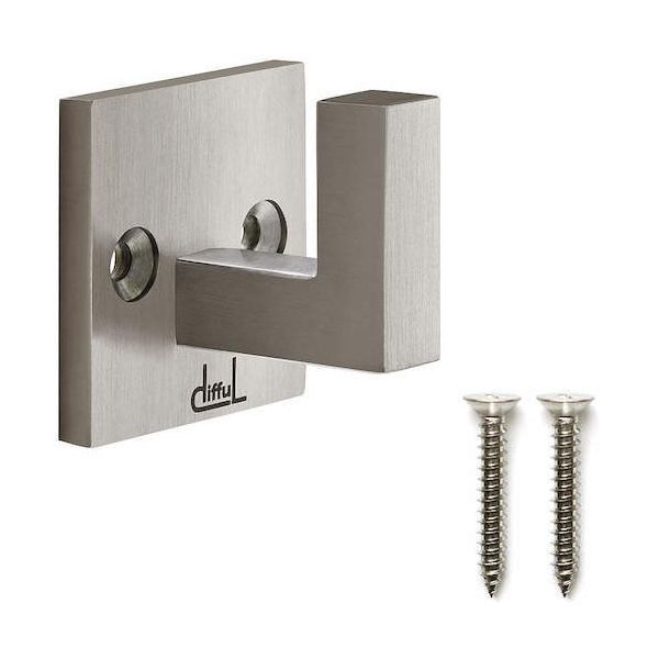 スガツネ工業 diffuL (110048706)DFHKーSQ30ーSSステンレス鋼製フック DFHK-SQ30-SS 1個（直送品）