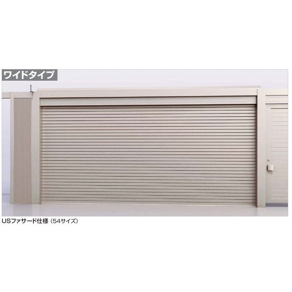 四国化成建材 ユニットシャッター Sタイプパンチング仕様 サイズ36 BZ(ブロンズ) 電動式 LUSN-G3624E-BZ 1個(直送品)
