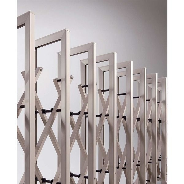 四国化成建材 ATXF10型 1350F H1000 親子開き スチールフラットレール ATXF10-1350FBK 1個（直送品）