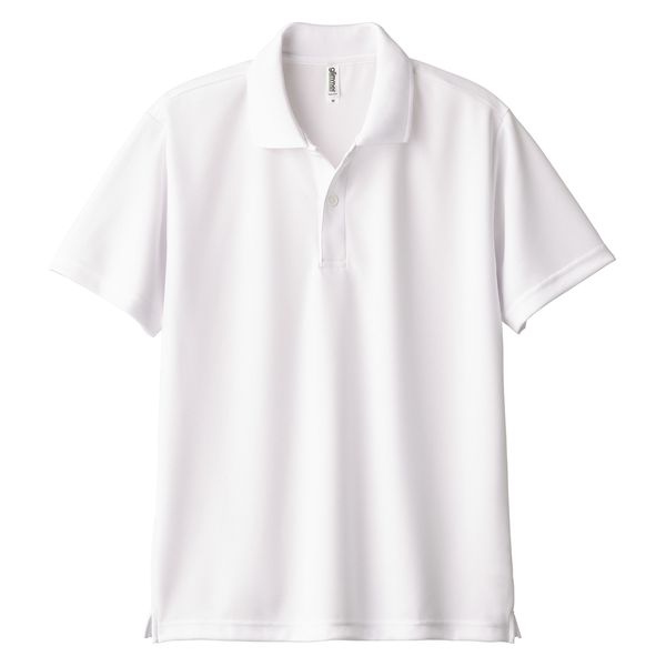 ポロシャツ 制服 ユニフォーム トムス TOMS 無地 4.4oz ドライポロシャツ 00302-ADP  ホワイト S 1袋（5枚） オリジナル