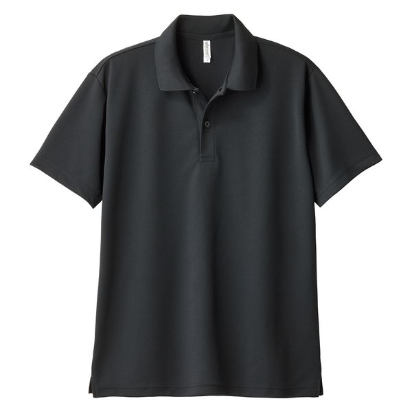 ポロシャツ 制服 ユニフォーム トムス TOMS 無地 4.4oz ドライポロシャツ 00302-ADP  ブラック L 1袋（5枚） オリジナル