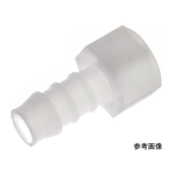 アズワン TEFEN PVDF タケノコ継手 メス固定ストレート12mm ×Rc 3/8 67-3080-06 1個（直送品）