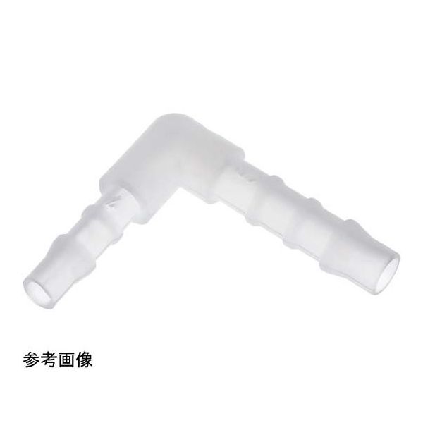 アズワン TEFEN PVDFタケノコ継手 異径ユニオンエルボ 8mm×10mm 67-3080-62 1個（直送品）