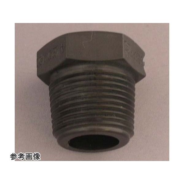 アズワン PP ネジ継手 ポリプラグ R2 67-3081-82 1個（直送品）