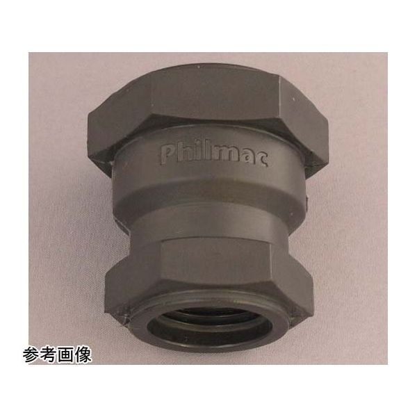 アズワン PP ネジ継手 ポリ異径ソケット Rc3/4×Rc1/2 67-3082-31 1個（直送品）