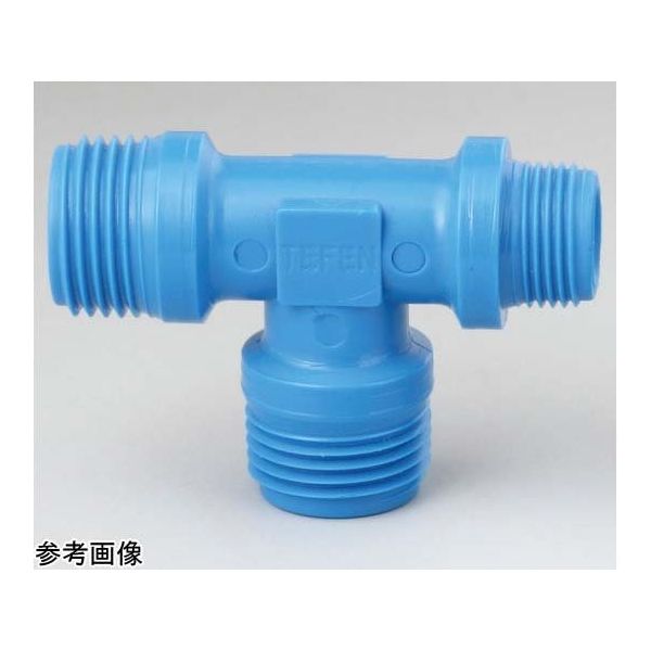 アズワン TEFEN ナイロン66 ネジ継手 異径ランティー R1/4×R1/8 67-3083-77 1個（直送品）