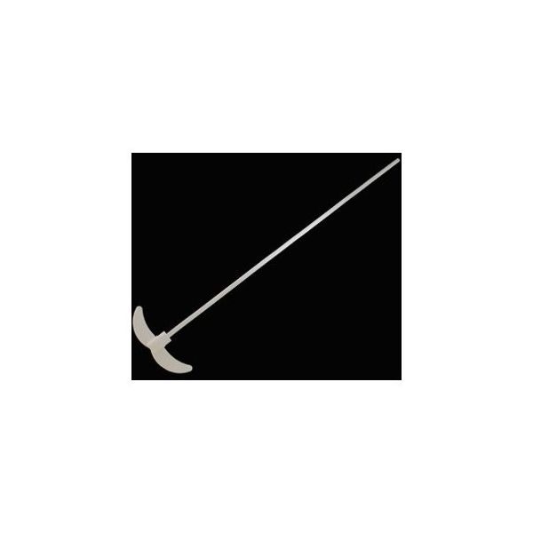 アイシス PTFE羽根付き撹拌棒 全長300mm 67-3146-64 1個（直送品）