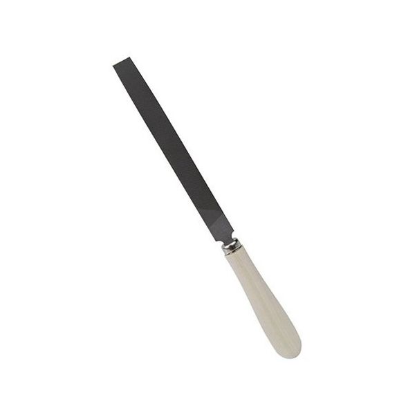 アズワン ホーム鉄工ヤスリ 木柄付 平 67-4564-74 1個（直送品）