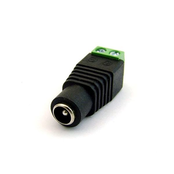 共立電子産業 φ2.1mm DCジャック ー 2P端子台 変換コネクタ 67-4810-39 1個（直送品）