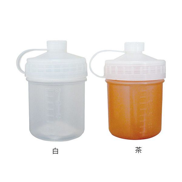 エムアイケミカル 簡易懸濁法容器 けんだくんII 茶 滅菌 8-5426-14 1箱(10個)（直送品）