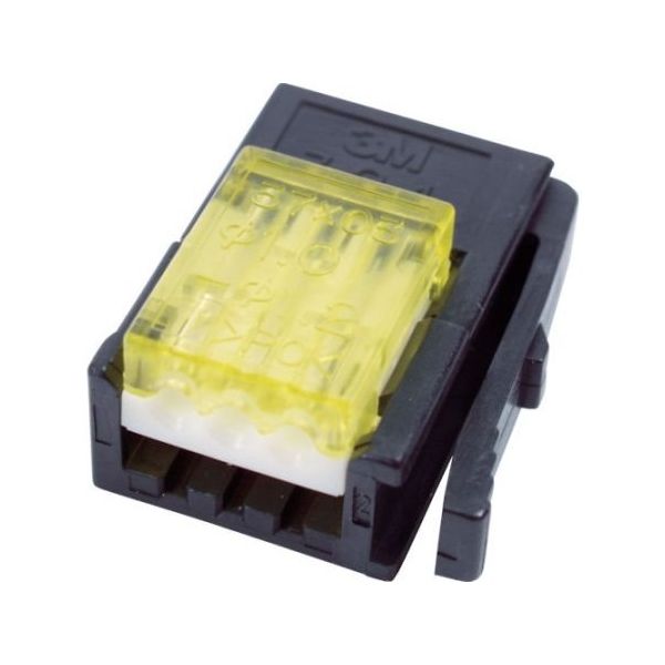 スリーエム ジャパン ミニ・クランプ ワイヤーマウントプラグ3極 37103-3122-000 FL 1個 61-2197-08（直送品）