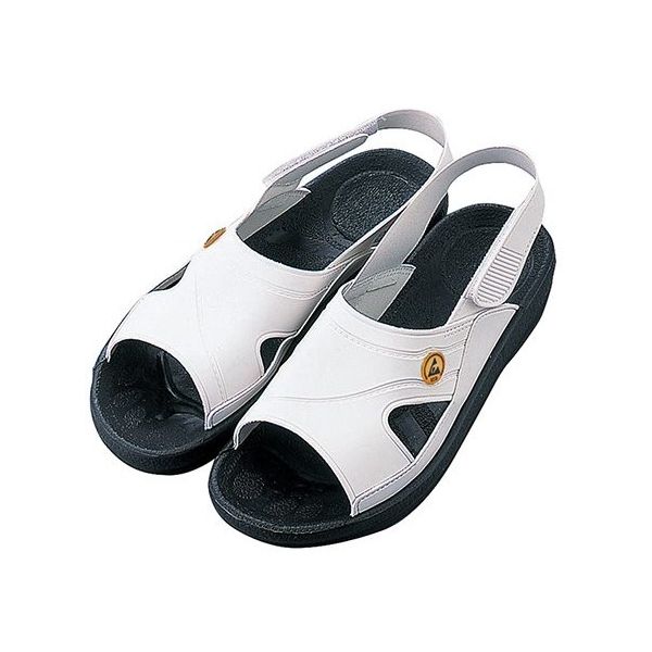 アズワン アズピュアESDサンダル 白 LL 4-1207-01 1足（直送品）
