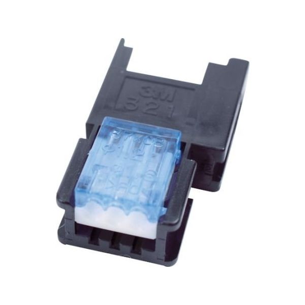 スリーエム ジャパン ミニ・クランプ ワイヤーマウントソケット3極 ケーブル中継接続用 37303-2165-000 FL 1個（直送品）