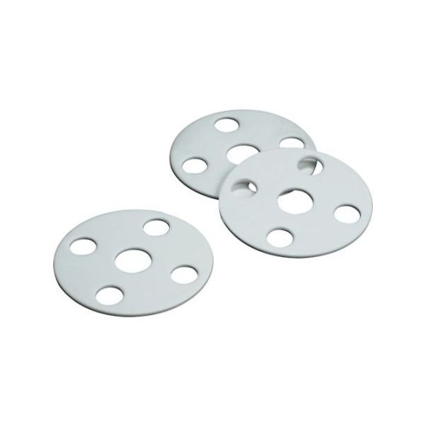 フロンケミカル フッ素樹脂(PTFE)フランジパッキン JISー5K 20A NR2120-009 1枚 62-2551-34（直送品）