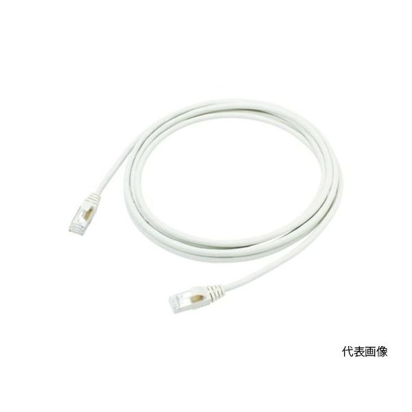 スリーエム ジャパン シールドイーサネットケーブル Cat5e対応 FTPタイプ 2m VOL-5EFLB-L2-GY-IC 1本（直送品）