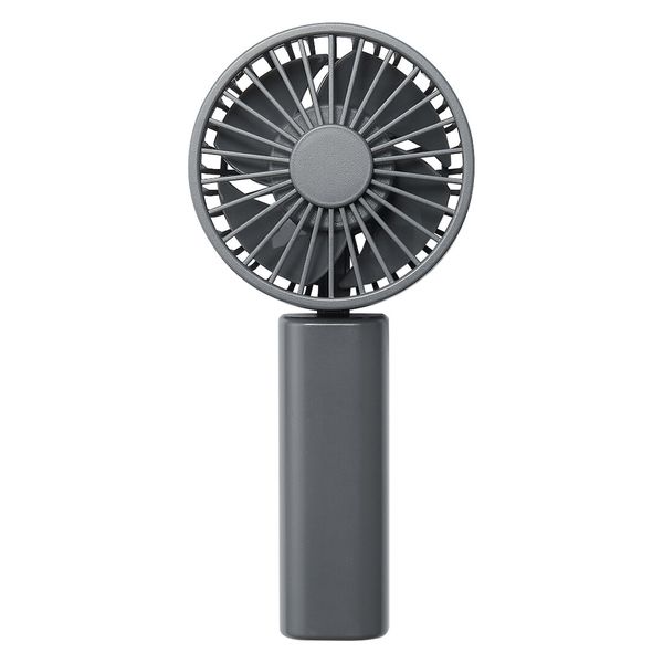 無印良品 充電式コンパクトハンディファン グレー MJ-HF4-GY