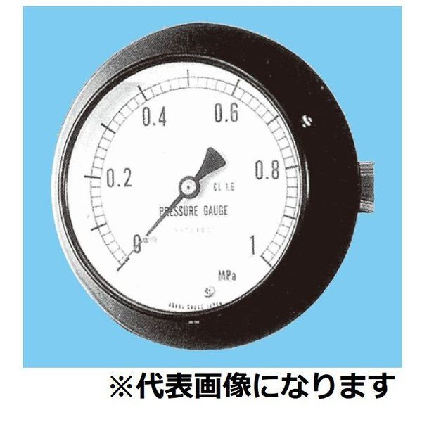 旭計器工業 ブルドン管圧力計 D形 【101ーD740X0.16MPA】 101-D740X0.16MPA 1個（直送品） 7,084円
