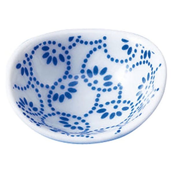 ヤマコー 豆小皿 藍 鉢 26823 1個（直送品）