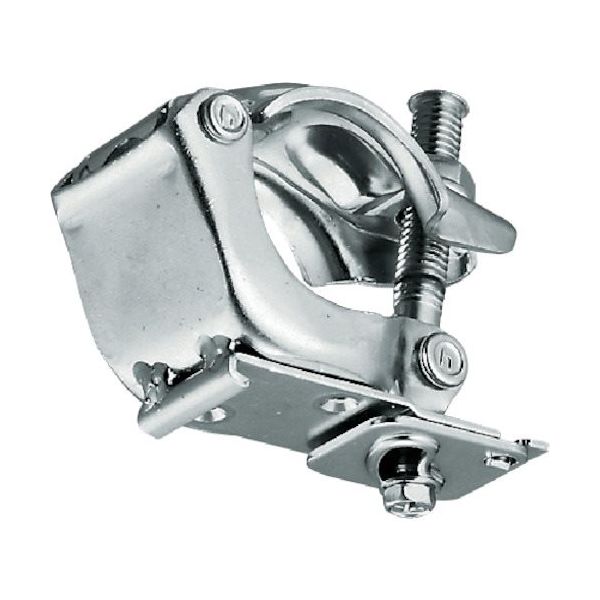 岡田装飾金物 岡田 カーテンレール D40クランプ付ブラケット 15Y20 1個 128-1605（直送品）