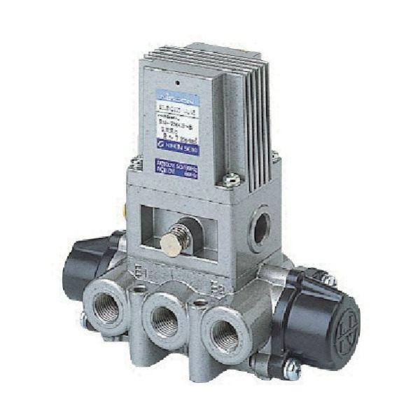 日本精器 4方向電磁弁 10S AC100V 7Mシリーズシングル BN-7M43-10S-E-100 1台 253-7586（直送品）