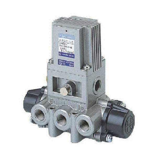 日本精器 4方向電磁弁 10S AC200V 7Mシリーズシングル BN-7M43-10S-E-200 1台 254-3953（直送品）