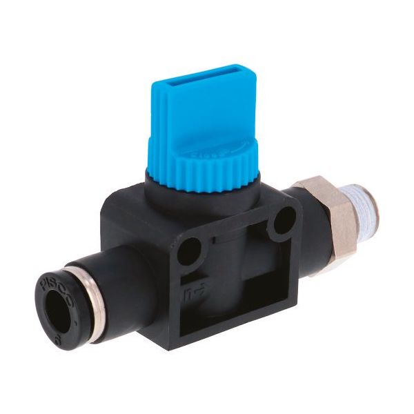 日本ピスコ ピスコ ハンドバルブ ストレートA3方弁チューブ6出力R1/8 HV6-01 1個 123-2891（直送品）
