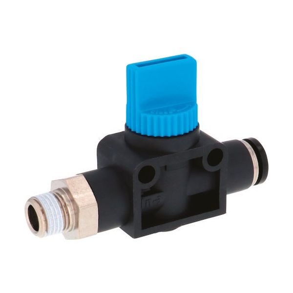 日本ピスコ ピスコ ハンドバルブ ストレートB3方弁チューブR1/8出力6 HV01-6 1個 147-0607（直送品）