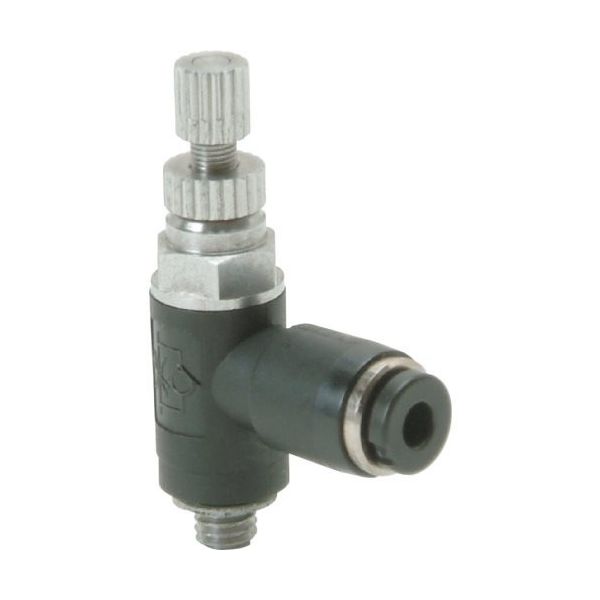 日本ピスコ PISCO スピードコントローラ低流量タイプ エルボ JSC4-M3AL 1個 178-3488（直送品）