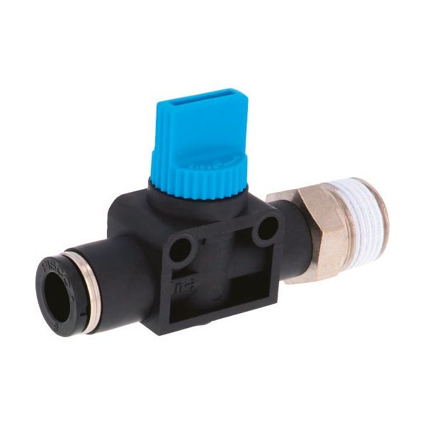 日本ピスコ PISCO ハンドバルブ ストレートA2方弁チューブ8出力R3/8 HV8-03-2 1個 123-4415（直送品）